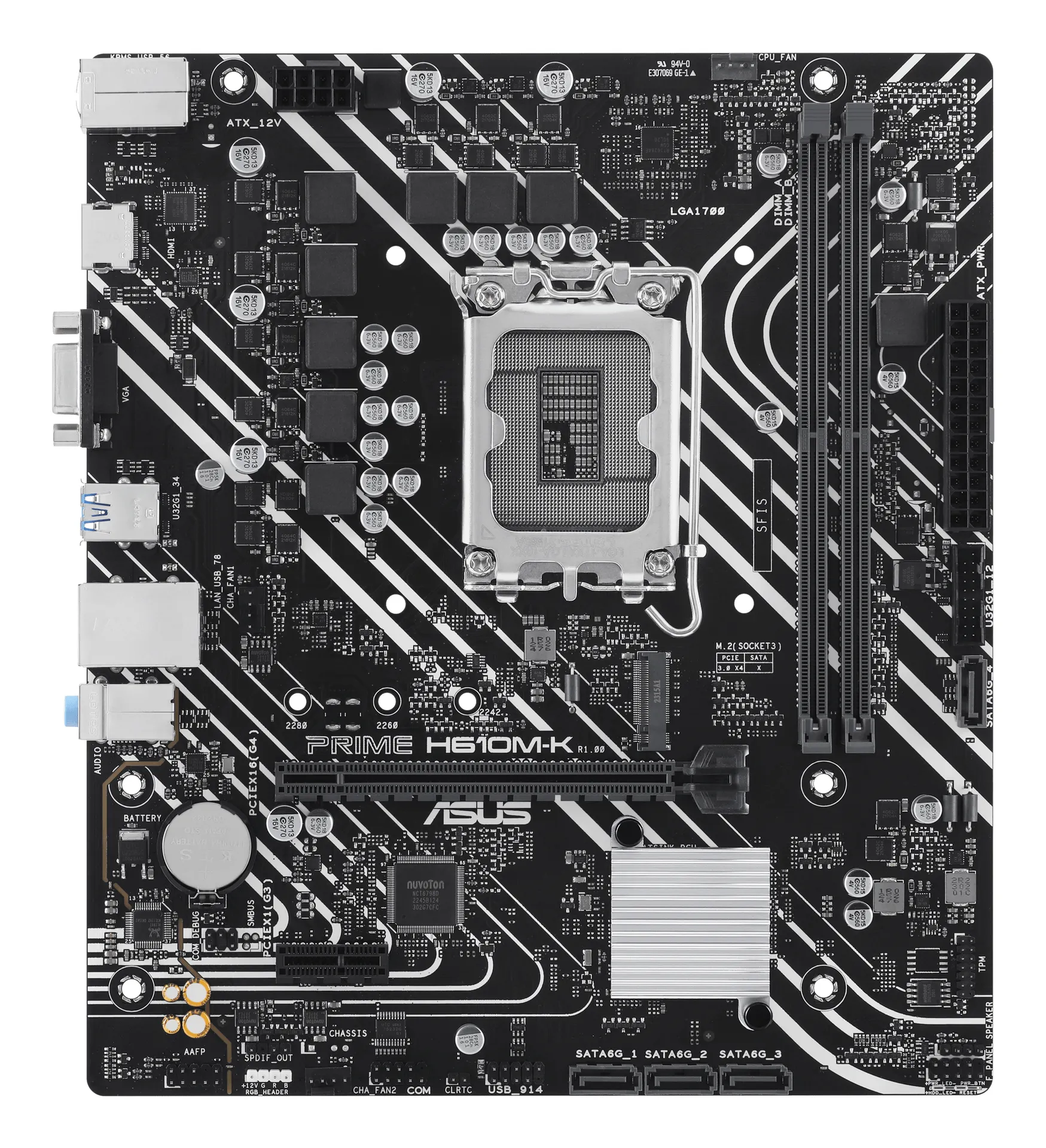 ASUS Prime H610M-K Intel H610 LGA 1700 micro ATX – Bild 2