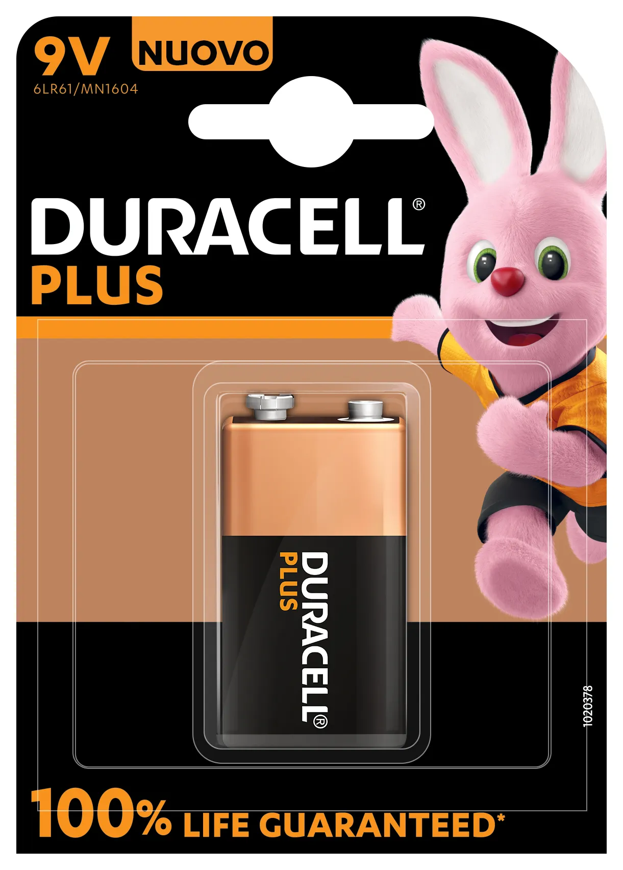 Duracell Plus 100 Einwegbatterie 9V Alkali Duracell Plus 100 Einwegbatterie 9V Alkali