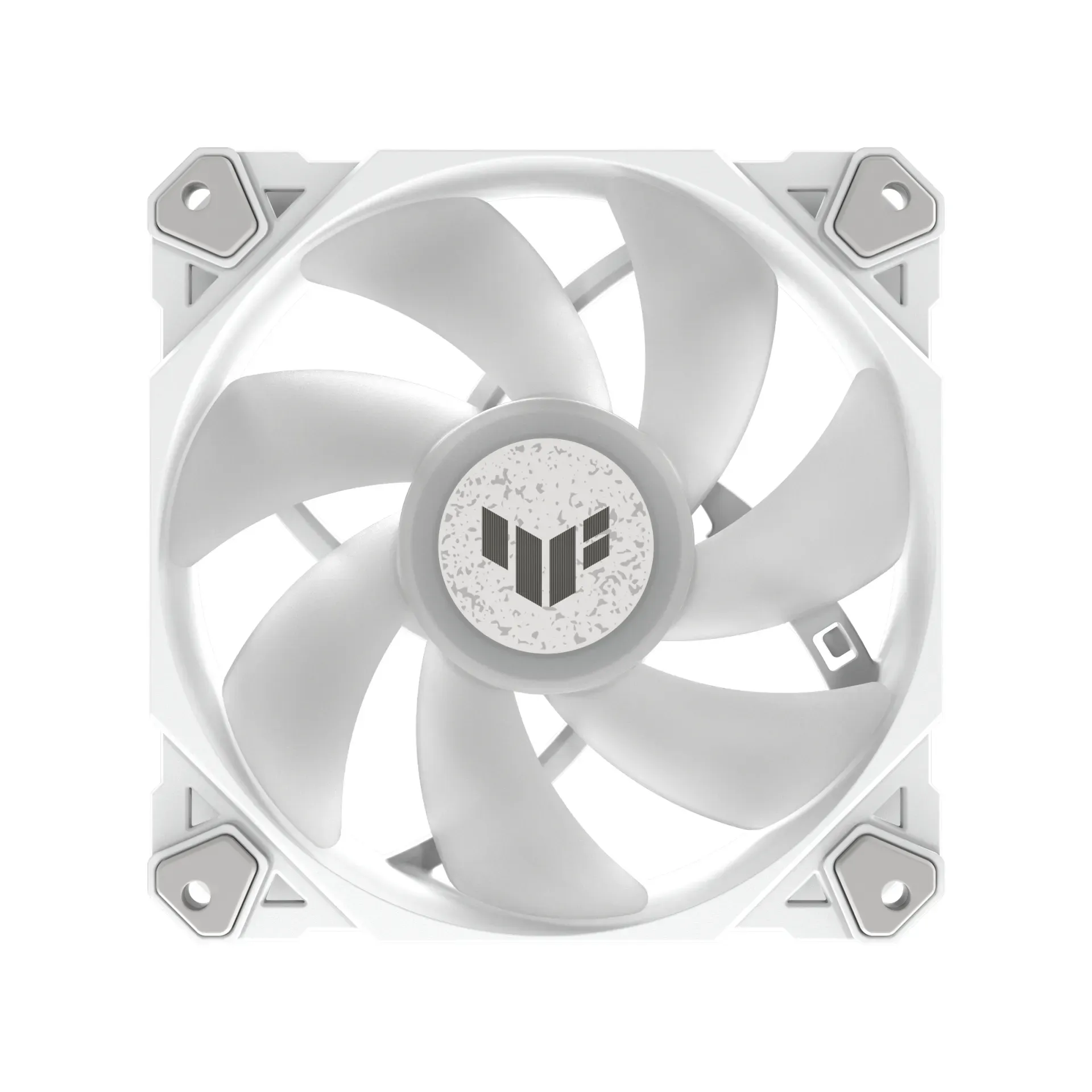 ASUS TUF GAMING TF120 ARGB WHITE EDITION Computergehäuse Luftkühlung 12 cm Weiß 1 Stück(e) – Bild 5