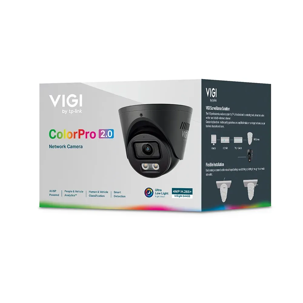 TP-Link – 4MP Full-Color Turret Network Camera InSight S445 (4mm) – Bild 5
