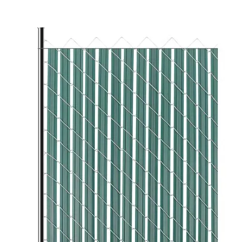 VEVOR Sichtschutzlamellen 1130 mm, doppelwandige vertikale Lamellen mit Bodenverriegelung und Flügeln für Maschendrahtzäune, HDPE-Maschendrahtlamellen, ideal für Garten und Bauernhof (grün) VEVOR Sichtschutzlamellen 1130 mm, doppelwandige vertikale Lamellen mit Bodenverriegelung und Flügeln für Maschendrahtzäune, HDPE-Maschendrahtlamellen, ideal für Garten und Bauernhof (grün)