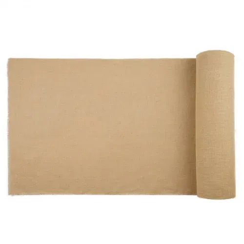 VEVOR Jute Stoff, Sackleinen-Stoffrolle, 45x45 hochdichte breite natürliche Sackleinen-Stoffrollen, 1016mmx91,4m, für Dekoration, Handwerk, Hochzeit, Gartenarbeit, Pflanzen- & Baumwinterabdeckung – Bild 10