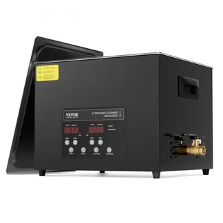 VEVOR 1 5L Ultraschallreiniger, 360 W digitales Ultraschallreinigungsgerät mit Schonmodus, 40 kHz industrieller Ultraschallreiniger mit Heizung und Timer für Halter, Schmuck, Werkzeuge VEVOR 1 5L Ultraschallreiniger, 360 W digitales Ultraschallreinigungsgerät mit Schonmodus, 40 kHz industrieller Ultraschallreiniger mit Heizung und Timer für Halter, Schmuck, Werkzeuge