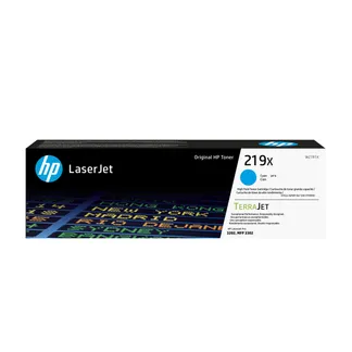 HP 219X Cyan Original LaserJet-Tonerkartusche mit hoher Reichweite HP 219X Cyan Original LaserJet-Tonerkartusche mit hoher Reichweite
