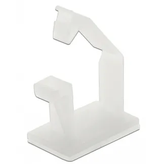 Kabelhalter mit Verschlussclip, Kabelführung Kabelhalter mit Verschlussclip, Kabelführung