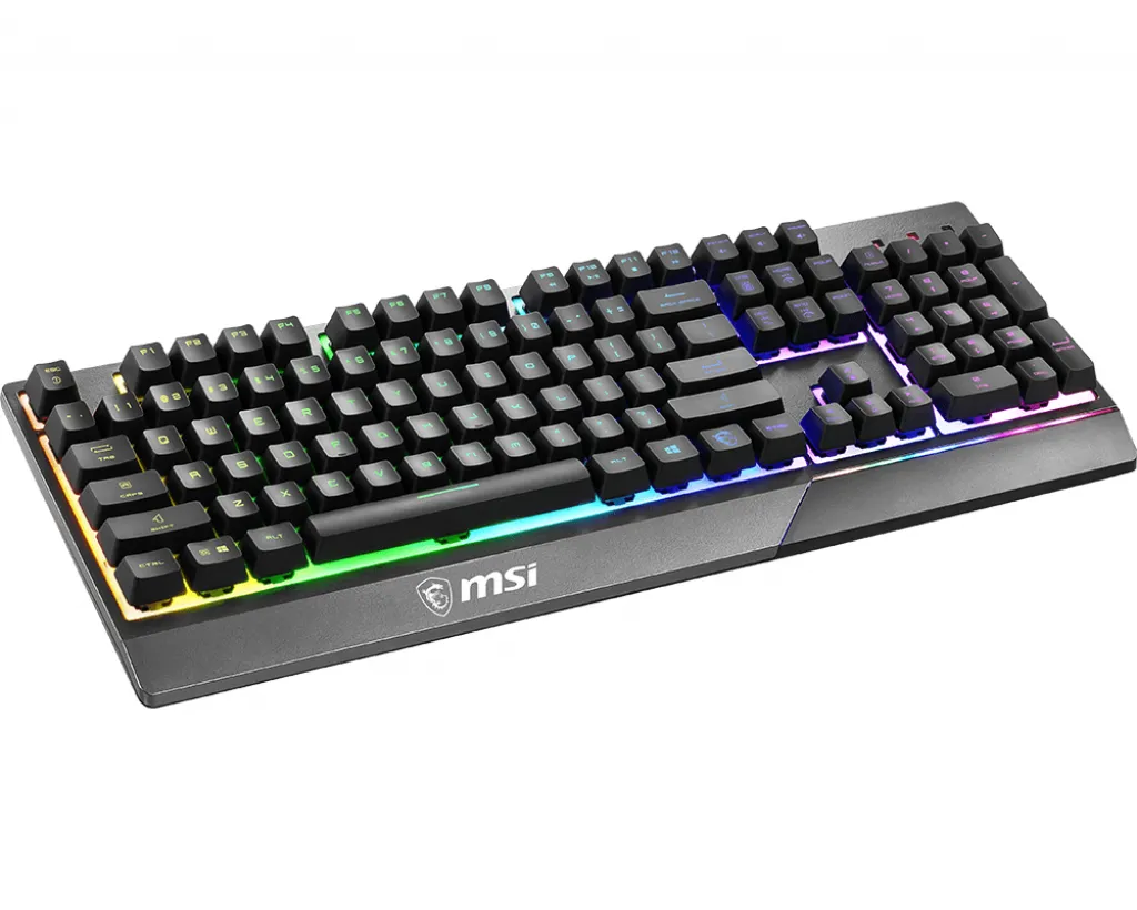 MSI Vigor GK30 Tastatur Gaming USB QWERTZ Deutsch Schwarz – Bild 3