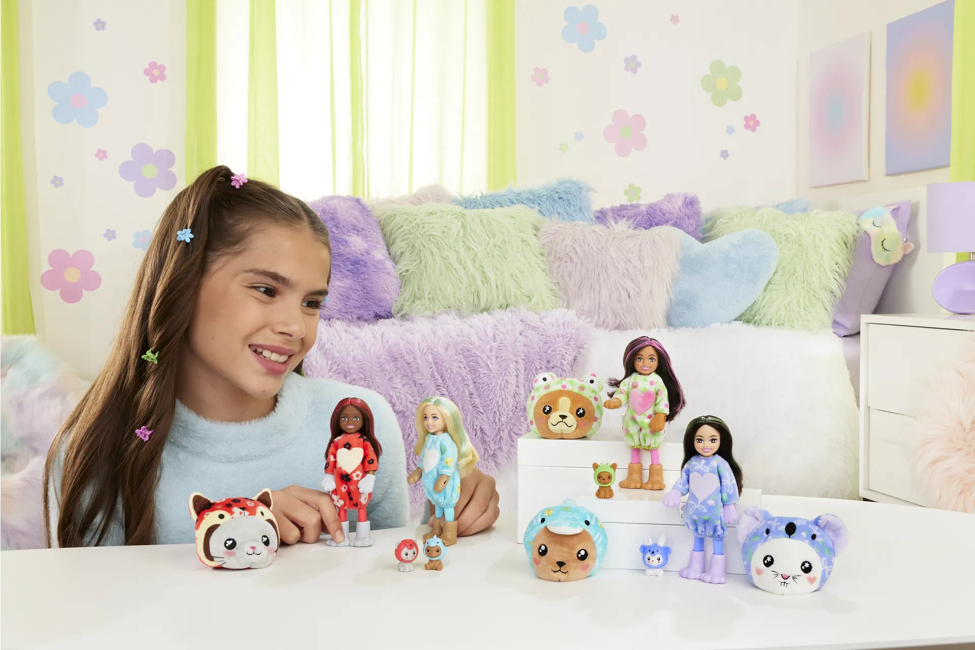 Barbie Cutie Reveal HRK28 Puppe – Bild 3