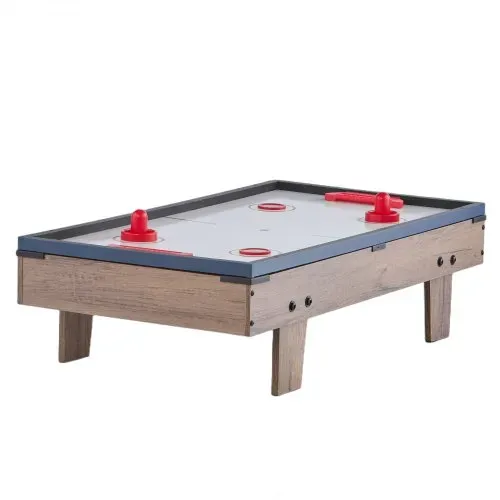 VEVOR 4 in 1 Kombi-Spieltisch-Set Airhockey-Tisch (81 cm), Multi-Kombinationstisch mit Pool-Billard & Hockey & Tischfußball & Pingpong & Pushern & Pucks, für Kinder Familienspielzimmer Büro – Bild 10