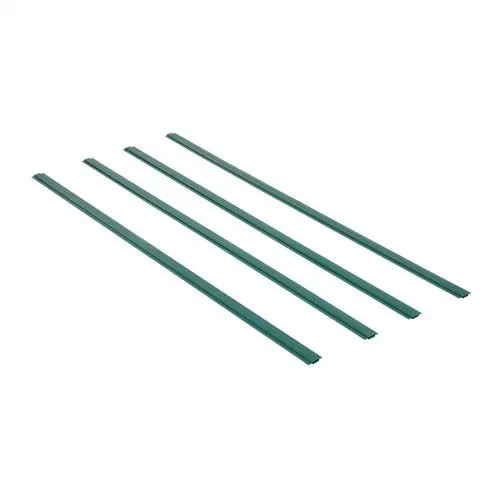 VEVOR Sichtschutzlamellen 1130 mm, doppelwandige vertikale Lamellen mit Bodenverriegelung und Flügeln für Maschendrahtzäune, HDPE-Maschendrahtlamellen, ideal für Garten und Bauernhof (grün) – Bild 10