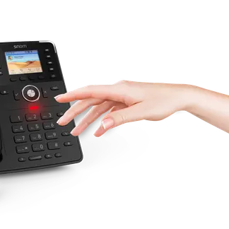 SNOM D735 VOIP Telefon (SIP) o. Netzteil, schwarz SNOM D735 VOIP Telefon (SIP) o. Netzteil, schwarz