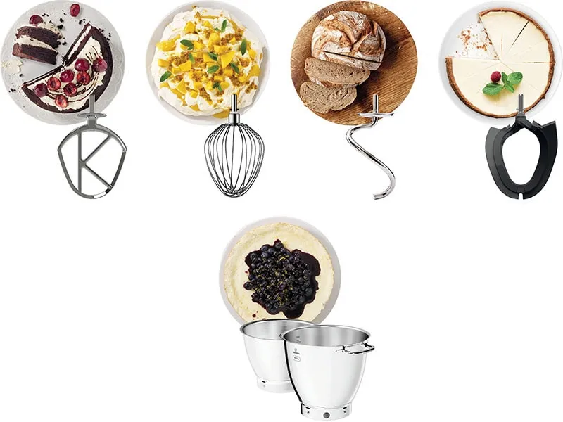 Kenwood KWL90.004SI Standmixer 1400 W Silber – Bild 4