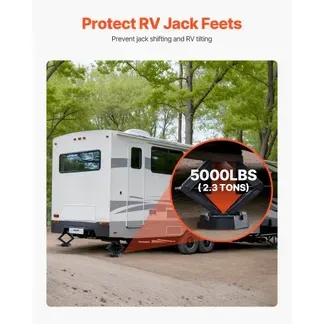 VEVOR 4 Stk. Nivellierpads für Wohnmobile Anhänger-Wagenheberpads aus Gummi 2300 kg belastbar (pro Pad) Wagenheber-Stabilisierungspad mit großer Oberfläche, ideal für Quadratfüße (139,7 mm) VEVOR 4 Stk. Nivellierpads für Wohnmobile Anhänger-Wagenheberpads aus Gummi 2300 kg belastbar (pro Pad) Wagenheber-Stabilisierungspad mit großer Oberfläche, ideal für Quadratfüße (139,7 mm)