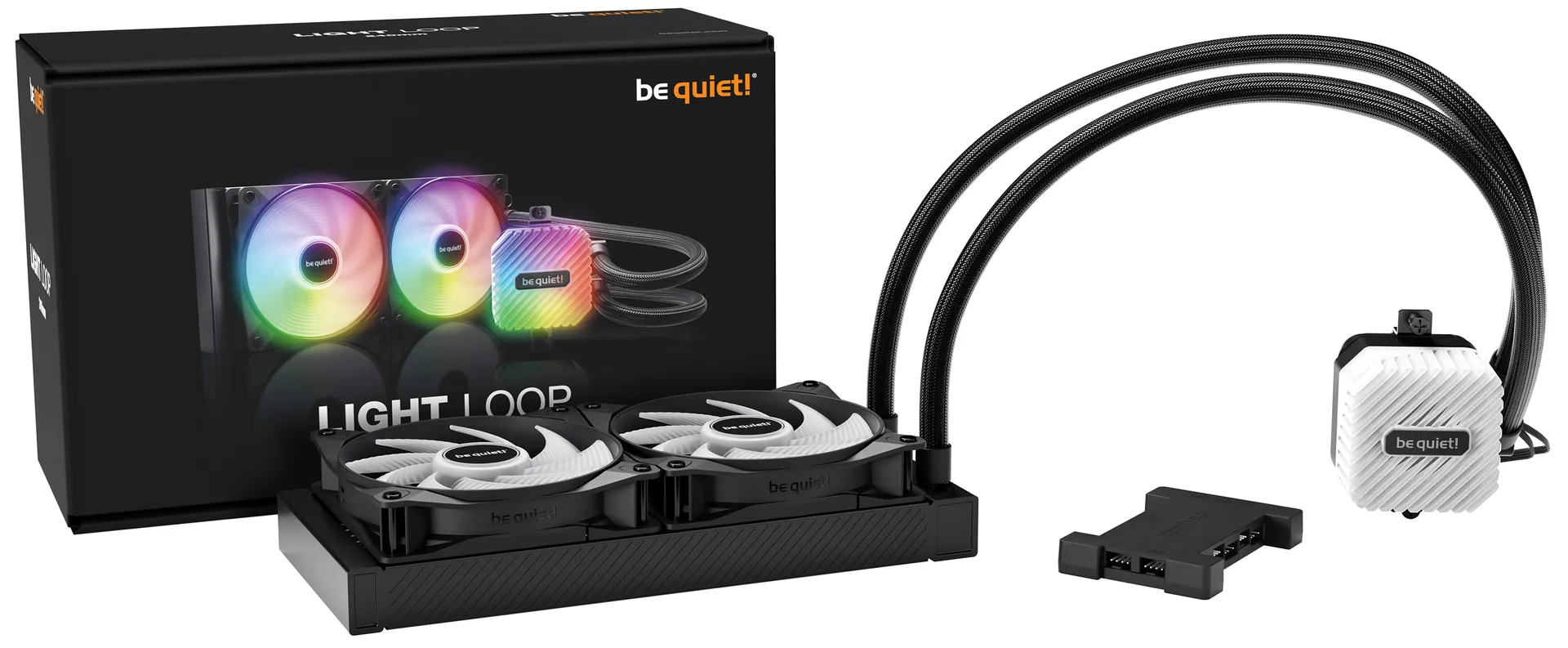 be quiet! LIGHT LOOP 240mm Black Prozessor All-in-One-Flüssigkeitskühler 12 cm Schwarz 1 Stück(e) – Bild 4
