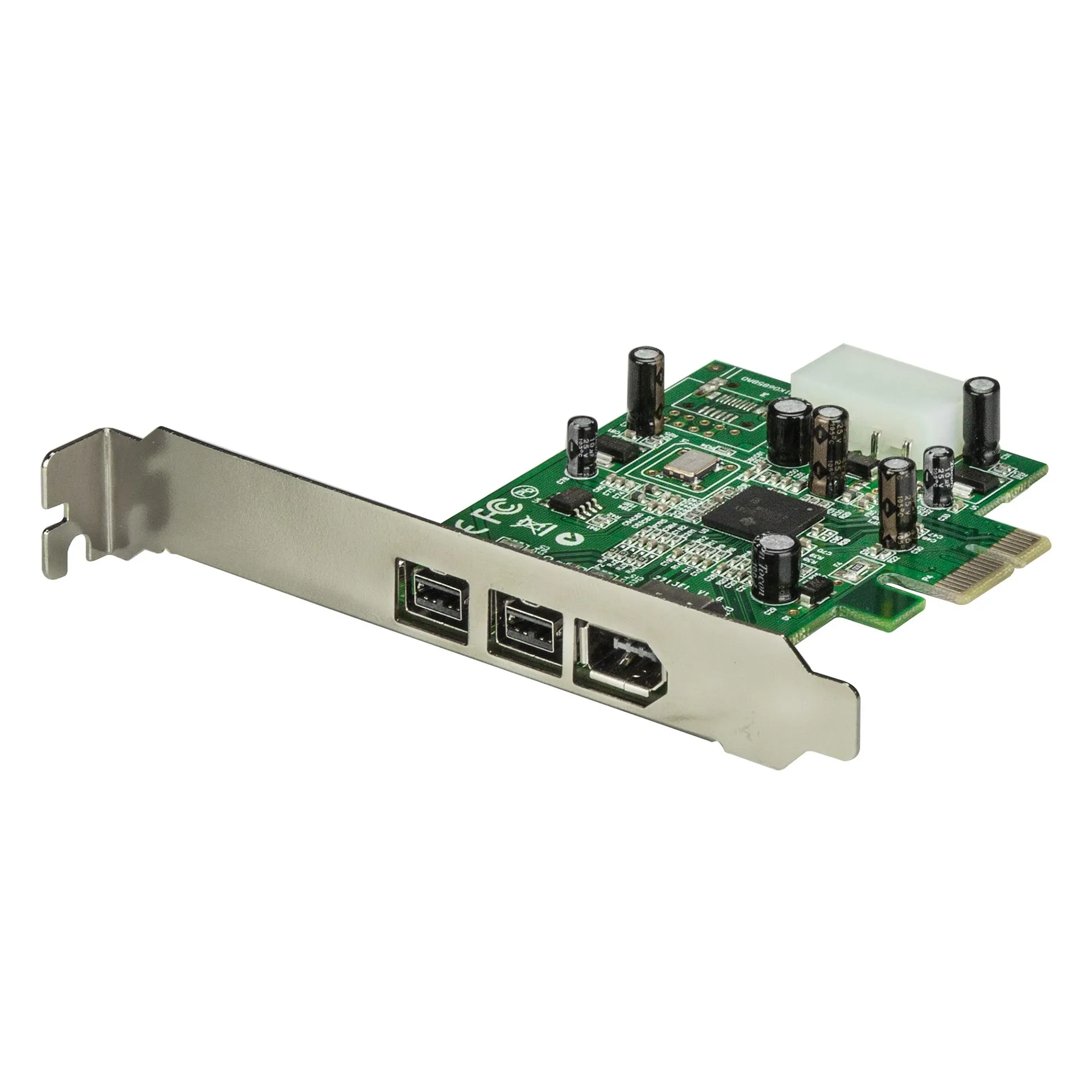 StarTech.com 3 Port 800+400 FireWire PCI Express Schnittstellen Combo Karte StarTech.com 3 Port 800+400 FireWire PCI Express Schnittstellen Combo Karte