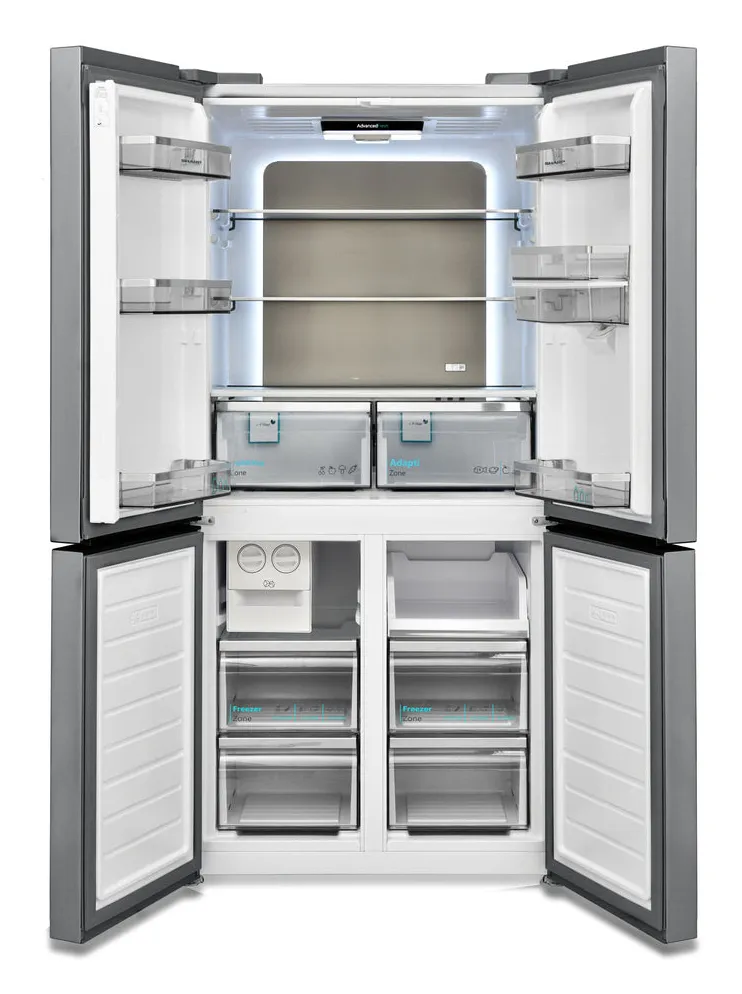 Sharp SJ-NFA35IHDPD-EU Side-by-Side Kühlkombination Freistehend 487 l Edelstahl – Bild 3