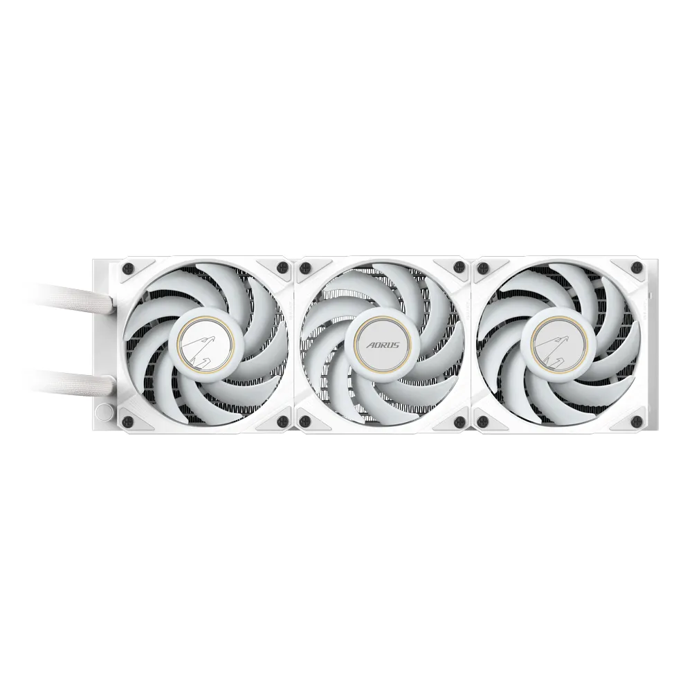 GIGABYTE AORUS WATERFORCE X II 360 ICE AIO Flüssigkeits-CPU-Kühler - 3x120mm ARGB-Lüfter, Vollfarb-LCD, DAISY-CHAIN, kompatibel mit Intel LGA 1851 und AMD AM5 – Bild 5