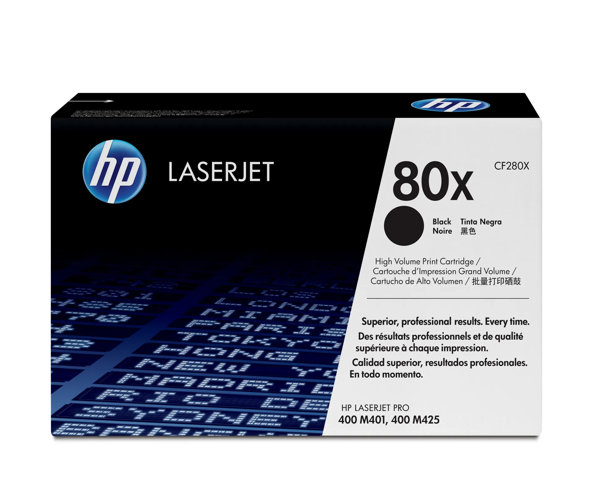 HP 80X Schwarz Original LaserJet Tonerkartusche mit hoher Reichweite HP 80X Schwarz Original LaserJet Tonerkartusche mit hoher Reichweite