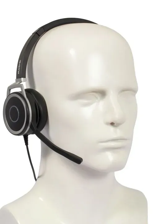 Plusonic Business Headset, 15.1P, monaural, USB & 3,5mm Klinke – Bild 2