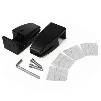 Clip für Trennwand imstande, schwarz, 2er-Pack, Kunststoff Clip für Trennwand imstande, schwarz, 2er-Pack, Kunststoff