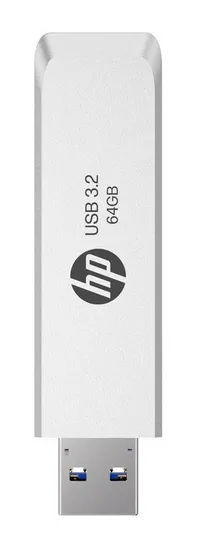 HP HPFD819W-A-64 USB-Stick 64 GB USB Typ-A 3.2 Gen 2 (3.1 Gen 2) Silber – Bild 3