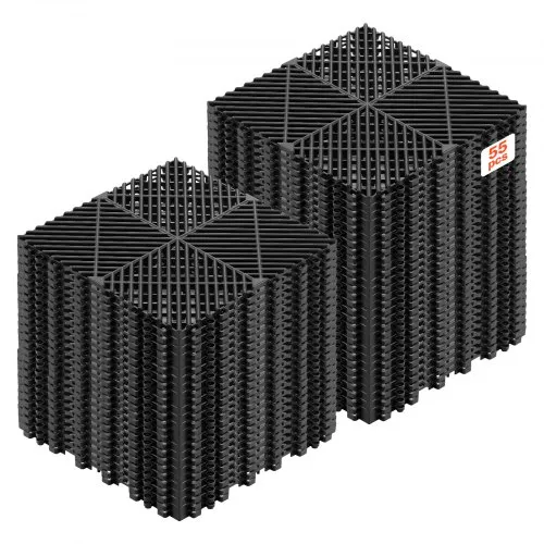 VEVOR Ineinandergreifende Drainagematten 55-tlg. 31 x 31 cm, Garagenbodenfliesen Rutschfeste Klickfliesen aus PP, Modularer Garagenboden für Bad Küche Pool Außenbereich, Selbstentwässernd, Schwarz VEVOR Ineinandergreifende Drainagematten 55-tlg. 31 x 31 cm, Garagenbodenfliesen Rutschfeste Klickfliesen aus PP, Modularer Garagenboden für Bad Küche Pool Außenbereich, Selbstentwässernd, Schwarz