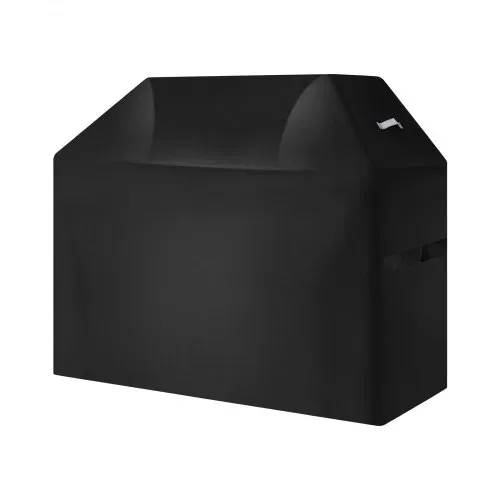 VEVOR Grillabdeckung Abdeckhaube Grillhaube (1473 mm) Abdeckplane für Außengrills, wasserdicht & wetterbeständig, strapazierfähiges 600D-Polyester, einfaches An- und Ausziehen, mit Klettbändern – Bild 9
