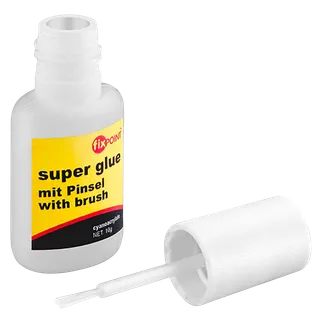 Superkleber “SK-10B“ 10g Flasche mit Pinsel Blister Superkleber “SK-10B“ 10g Flasche mit Pinsel Blister