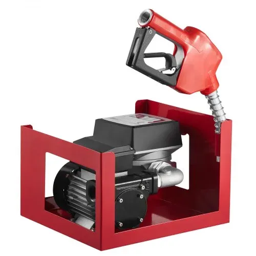 VEVOR Kraftstofftransferpumpe, elektrische Diesel-Transferpumpe, 60L/min, mit Durchflussmesser, automatisch abschaltender Kraftstoffdüse, 2 Schläuchen, 13,7m Förderhöhe, für Kerosin, Biodiesel – Bild 9