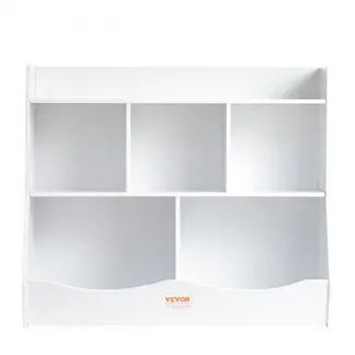 VEVOR Holz-Aufbewahrungsfach für Kinder, Spielzeug-Aufbewahrungsorganizer mit Bücherregal, 89 x 40 x 76 cm 5-Fächer-Spielzeugschrank, Kinderbuch- und Spielzeugregal für Kinderzimmer, Spielzimmer VEVOR Holz-Aufbewahrungsfach für Kinder, Spielzeug-Aufbewahrungsorganizer mit Bücherregal, 89 x 40 x 76 cm 5-Fächer-Spielzeugschrank, Kinderbuch- und Spielzeugregal für Kinderzimmer, Spielzimmer