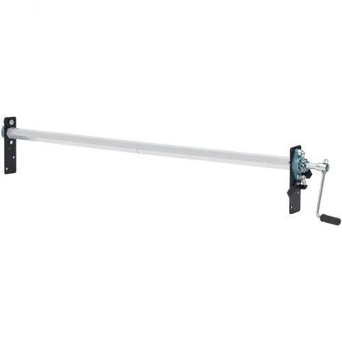 VEVOR Planenroller-Set mit Handkurbel, 162,6 cm bis 264,2 cm breit, Aluminiumlegierung, manueller Planenroller auf Kabinenhöhe für Muldenkipper mit 17,8 cm Schwammgriff, perfekt für Muldenkipper, Anhä – Bild 10