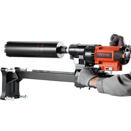 VEVOR Diamant Bohranlage 3200 W Diamantkernbohrmaschine Kernbohrgerät 0-750 U/min Kernbohrmaschine Nass- und Trockenbohren, 20 cm Magnetbohrmaschine Geeignet zum Bohren von Stahlbeton, Marmor usw. – Bild 9