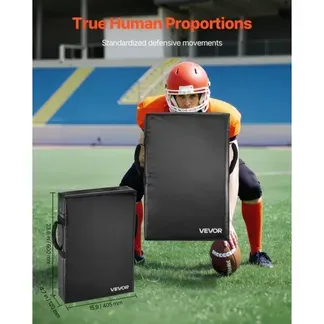 VEVOR Fußball-Blocking-Dummy Blocking-Pads (600 x 405 x 120 mm), Kick-Shield-Pad mit Griffen, Tackling-Dummies aus hochdichtem Schwamm, Trainingsgerät für Basketball Hockey Lacrosse, 2 Stk. VEVOR Fußball-Blocking-Dummy Blocking-Pads (600 x 405 x 120 mm), Kick-Shield-Pad mit Griffen, Tackling-Dummies aus hochdichtem Schwamm, Trainingsgerät für Basketball Hockey Lacrosse, 2 Stk.