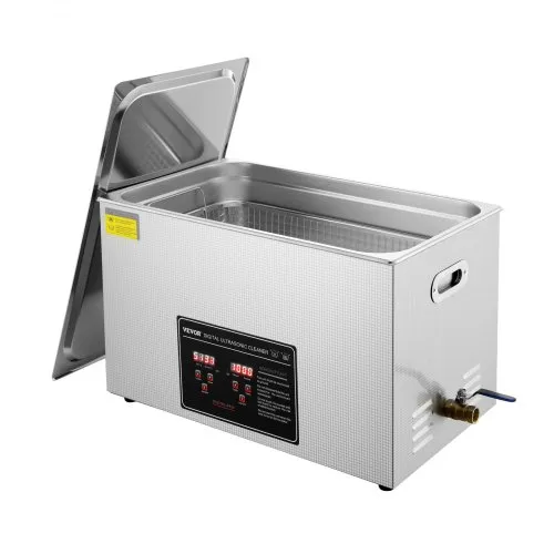 VEVOR Ultraschallreiniger Ultraschall Edelstahl-Reinigungsgerät 600 W, 30 L Ultraschallreinigungsgerät mit digitaler Anzeige 0-30 Min, Reinigung Ultraschall für Schmuck, Brillen, Uhren usw. VEVOR Ultraschallreiniger Ultraschall Edelstahl-Reinigungsgerät 600 W, 30 L Ultraschallreinigungsgerät mit digitaler Anzeige 0-30 Min, Reinigung Ultraschall für Schmuck, Brillen, Uhren usw.
