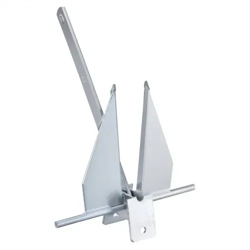 VEVOR Fluke-Ankerset Feuerverzinkter Fluke-Anker aus Stahl mit 2,4 m Kette, 30,8 m Seil und zwei 11 mm Schäkeln, Bootsanker für kleine Schiffe unter 9,14 m, Meere, Flüsse und Küsten 6kg – Bild 9