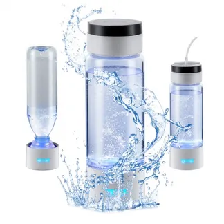 VEVOR Wasserstoff-Wasserflaschengenerator, tragbarer Wasserstoff-Wasserbereiter 380 ml, wasserstoffreiches Wasserionisationsgerät mit SPE-Technologie, mit Naseninhalationsschlauch & Selbstreinigung VEVOR Wasserstoff-Wasserflaschengenerator, tragbarer Wasserstoff-Wasserbereiter 380 ml, wasserstoffreiches Wasserionisationsgerät mit SPE-Technologie, mit Naseninhalationsschlauch & Selbstreinigung