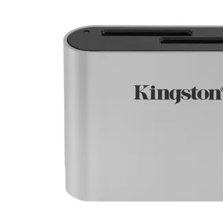Kingston Technology USB 3.2 Gen1 Workflow SDHC/SDXC UHS-II Speicherkartenlesegerät mit 2 Steckplätzen Kingston Technology USB 3.2 Gen1 Workflow SDHC/SDXC UHS-II Speicherkartenlesegerät mit 2 Steckplätzen