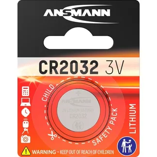 Lithium Knopfzelle CR-2032, Batterie Lithium Knopfzelle CR-2032, Batterie