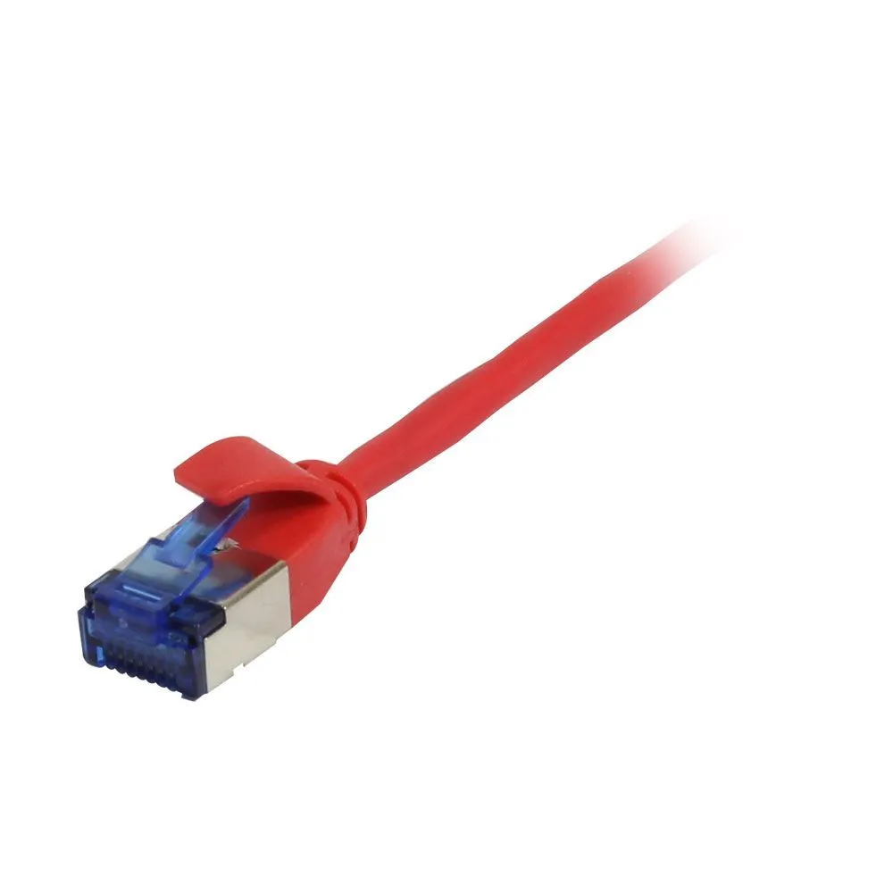 Patchkabel RJ45, CAT6A 500Mhz, 0.15m, rot, U/FTP, slimline rund d=3,8mm, TPE/LSZH(Superflex), AWG32, Synergy 21 Patchkabel RJ45, CAT6A 500Mhz, 0.15m, rot, U/FTP, slimline rund d=3,8mm, TPE/LSZH(Superflex), AWG32, Synergy 21
