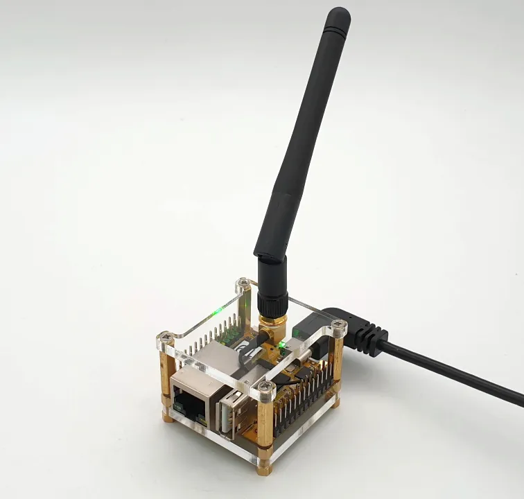 Rock Pi S - Allnet Acryl Gehäuse - Rot – Bild 3