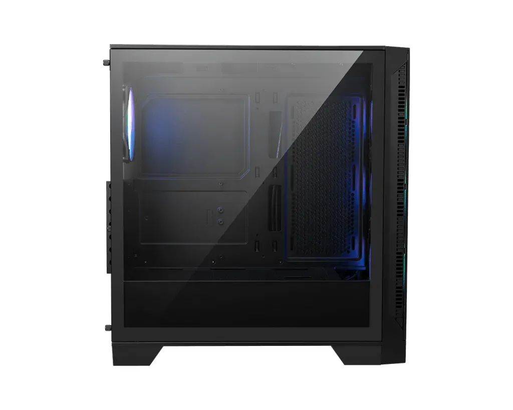 MSI MAG Forge 320R AIRFLOW Micro Tower Schwarz, Transparent – Bild 4