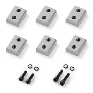 VEVOR Bewehrungsschneiderklingen, 6 Stk. Ersatzbackenklingen für 28 mm #9 elektrischen Bewehrungsschneider, doppelseitig, CR12MOV-Stahl mit hoher Härte, mit Schrauben und Federscheibe VEVOR Bewehrungsschneiderklingen, 6 Stk. Ersatzbackenklingen für 28 mm #9 elektrischen Bewehrungsschneider, doppelseitig, CR12MOV-Stahl mit hoher Härte, mit Schrauben und Federscheibe