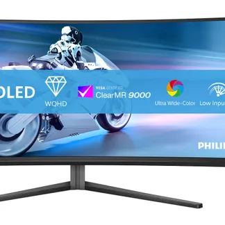 Philips Evnia 34M2C6500/00 Computerbildschirm 86,4 cm (34″) 3440 x 1440 Pixel Wide Quad HD QD-OLED Grau Philips Evnia 34M2C6500/00 Computerbildschirm 86,4 cm (34″) 3440 x 1440 Pixel Wide Quad HD QD-OLED Grau