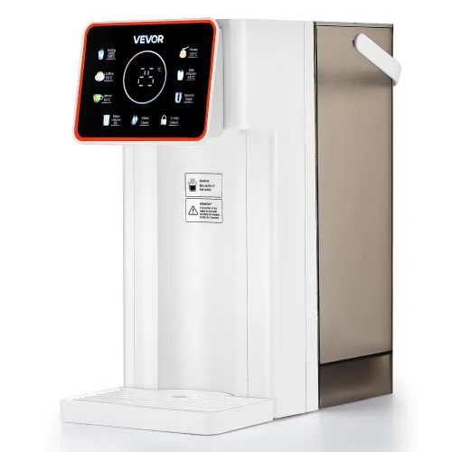 VEVOR Instant-Heißwasserspender, kochend heißer Wasserspender mit 6 einstellbaren Temperaturen & 8 Wassermengen & 3 L abnehmbarem Wassertank, schnelles Aufheizen mit Touchscreen und Kindersicherung VEVOR Instant-Heißwasserspender, kochend heißer Wasserspender mit 6 einstellbaren Temperaturen & 8 Wassermengen & 3 L abnehmbarem Wassertank, schnelles Aufheizen mit Touchscreen und Kindersicherung