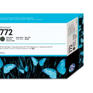 HP 772 Mattschwarz DesignJet Druckerpatrone, 300 ml HP 772 Mattschwarz DesignJet Druckerpatrone, 300 ml