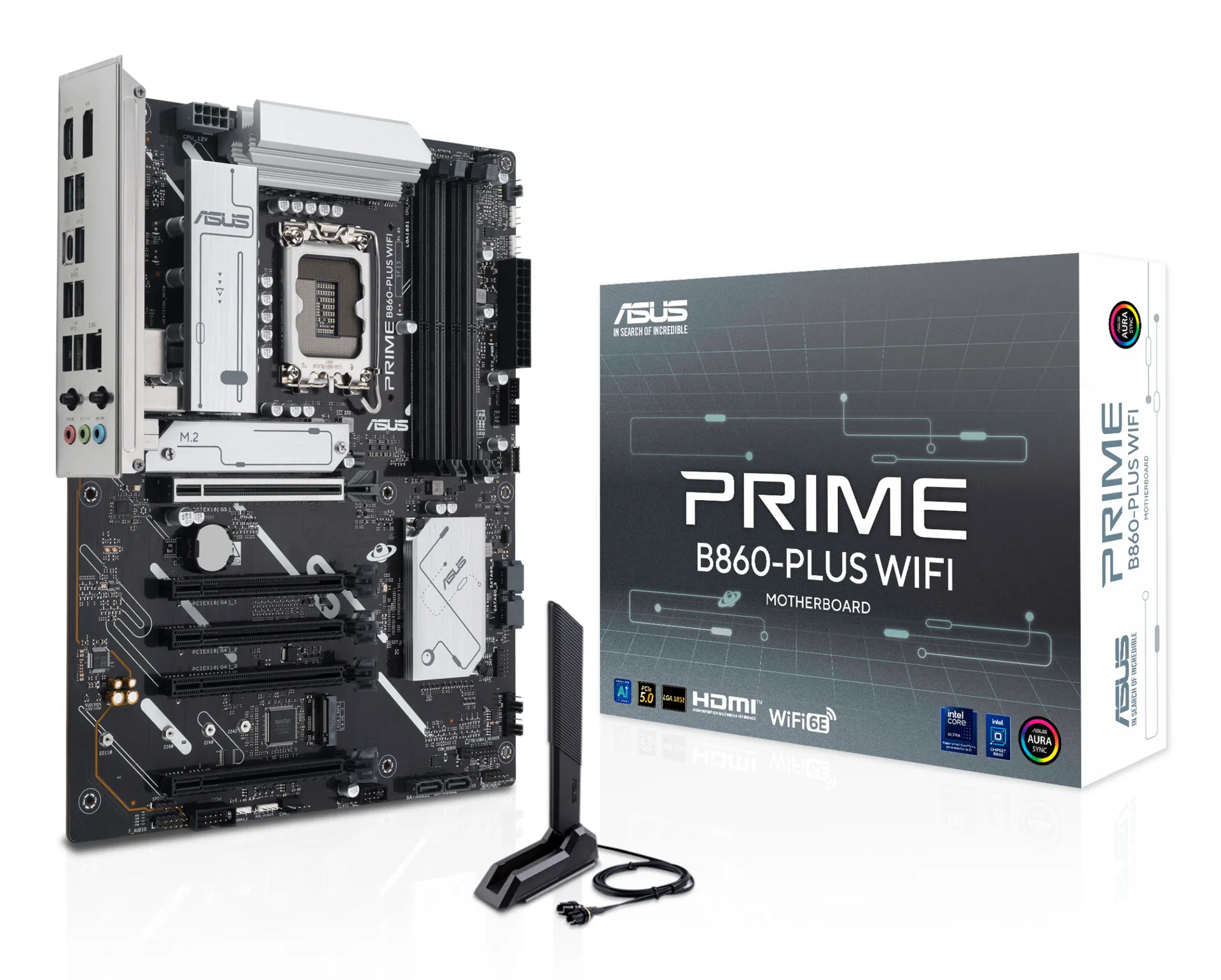 ASUS PRIME B860-PLUS WIFI Intel B860 LGA 1851 (Socket V1) ATX ASUS PRIME B860-PLUS WIFI Intel B860 LGA 1851 (Socket V1) ATX