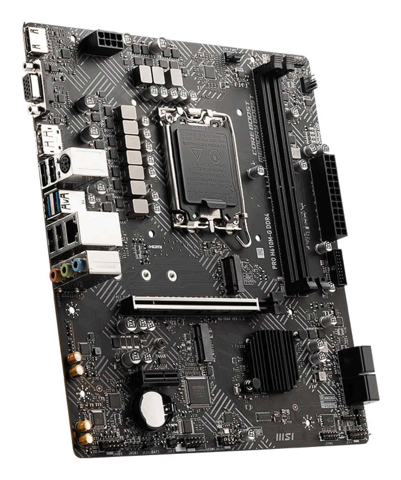 MSI PRO H610M-G DDR4 Motherboard Intel H610 LGA 1700 micro ATX – Bild 4
