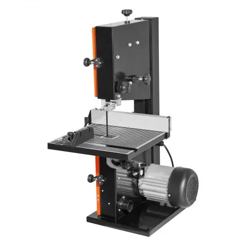VEVOR Bandsäge, 229 mm, Holzbandsäge mit 373-W-Motor (1/2 PS), 90 mm Schnitthöhe, 300x300 mm Alu-Gusstisch, mit 360°-Arbeitsleuchte, Gehrungsanschlag, Parallelanschlag, für die Holzbearbeitung – Bild 10