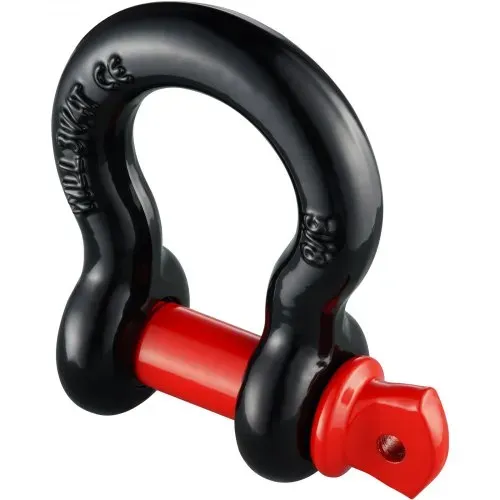 VEVOR 4er-Pack 5/8 Zoll D-Ring-Schäkel mit 3/4 Zoll Schraubstift 13000kg Bruchfestigkeit – Bild 10