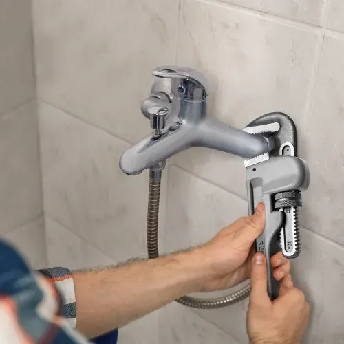 VEVOR 3-teiliges Rohrzangen-Set, 10" 14" 18" gerade Aluminium-Rohrzange, verstellbarer Sanitärschlüssel, mit hochfester Backe und ergonomischem Griff, aufhängbares Design, für Wasserleitungen – Bild 7