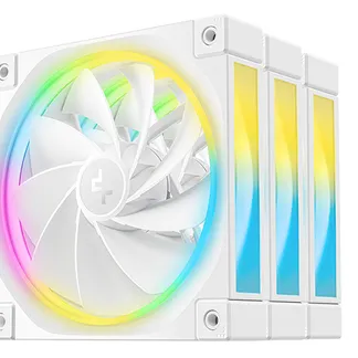 DeepCool FL12R WH-3 IN 1 Computergehäuse Ventilator 12 cm Weiß 3 Stück(e) DeepCool FL12R WH-3 IN 1 Computergehäuse Ventilator 12 cm Weiß 3 Stück(e)